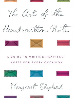 cover image of The Art of the Handwritten Note